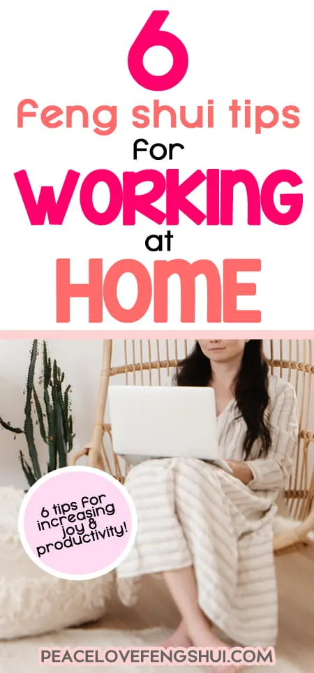 feng shui home work tips