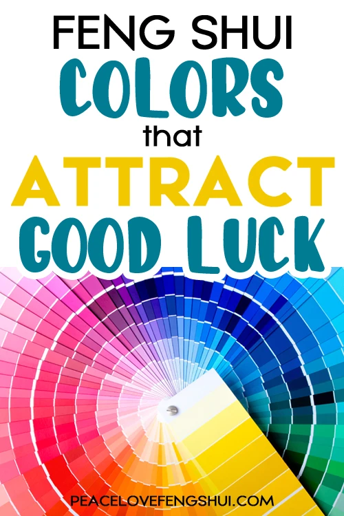 colors for good luck feng shui