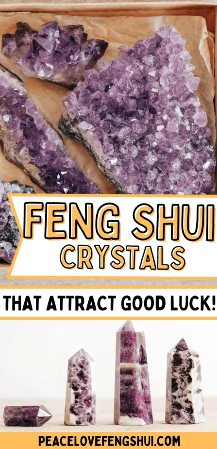 feng shui crystals that attract good luck!