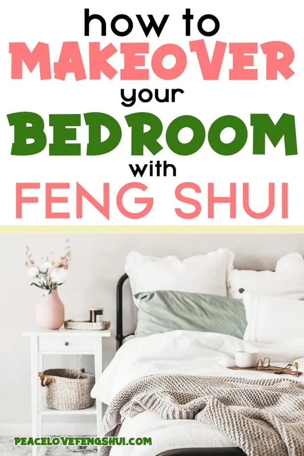 bed and side table - give your bedroom a makeover with feng shui