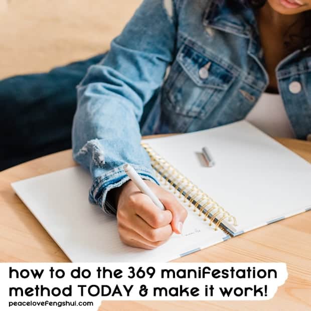 how to do the 369 manifestation method today and make it work