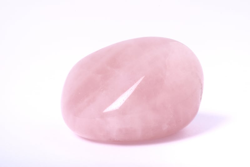 Rose Calcite Palmstone • Pink Rose Calcite Meditation Palmstone • Healing Crystal • Rose Calcite • Pink Calcite  • Love • Self-Love • Divine