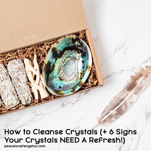 how to cleanse crystals (& 6 signs your crystals need a refresh!)