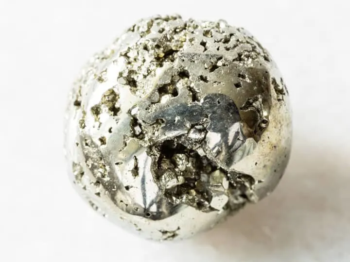 pyrite pebble