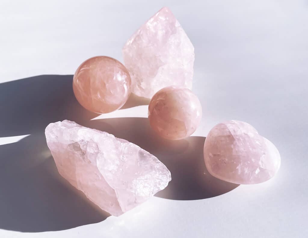 rose quartz new beginnings stones