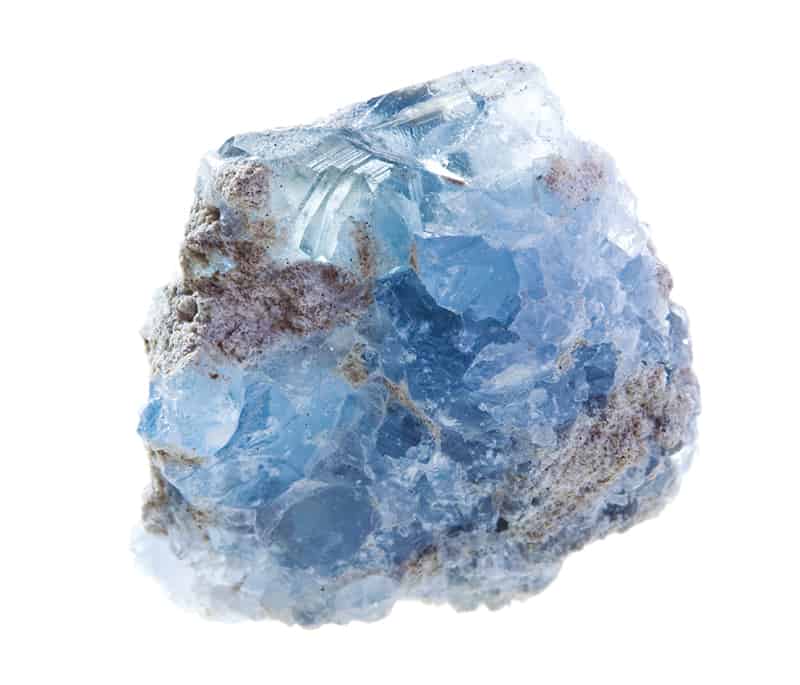 celestite crystal for the crown chakra