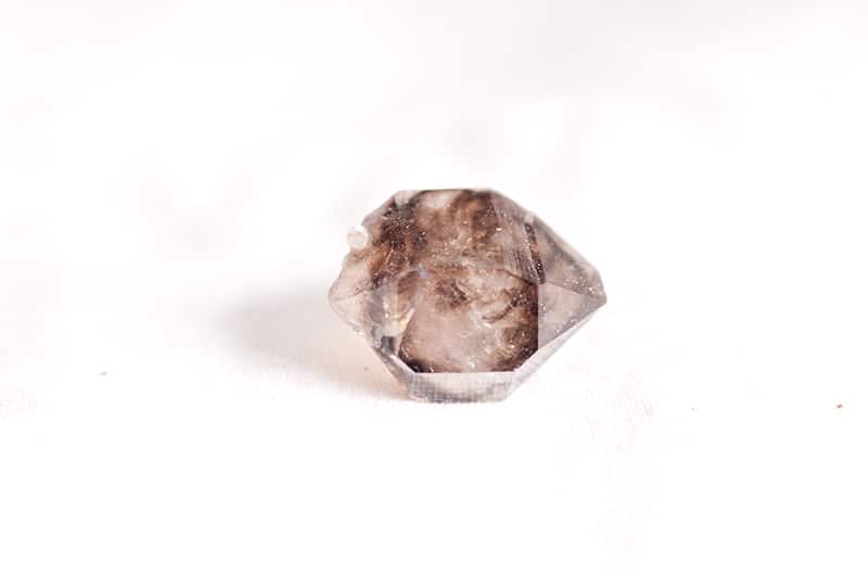 small smoky quartz crystal