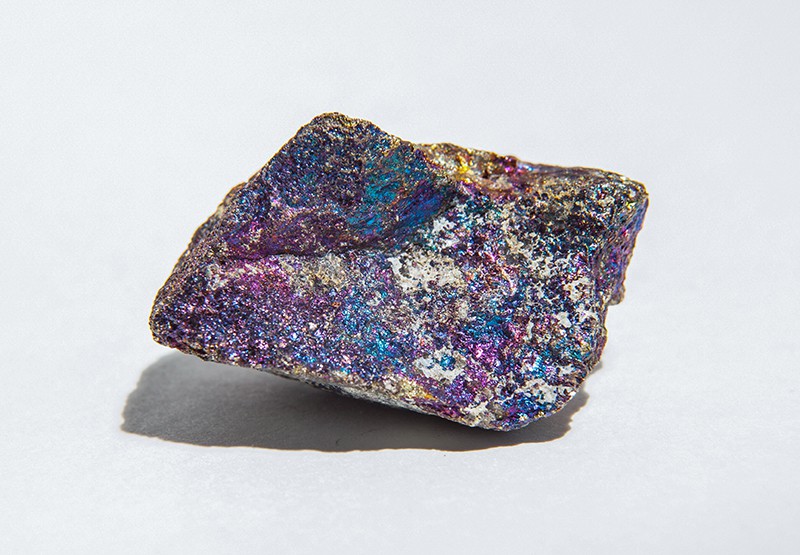 metal element crystals: chalcopyrite