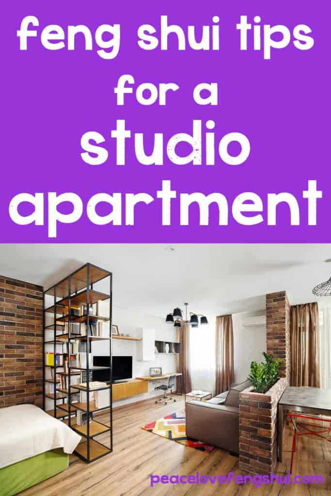 feng shui tips for a studio apartment
