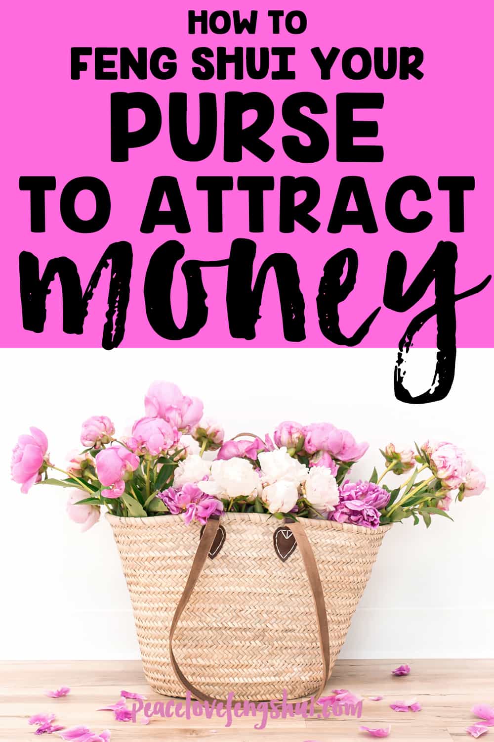 how to feng shui your purse to attract money