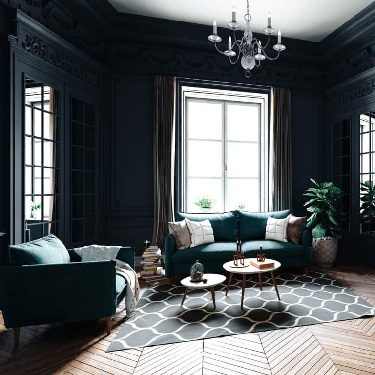 black in feng shui