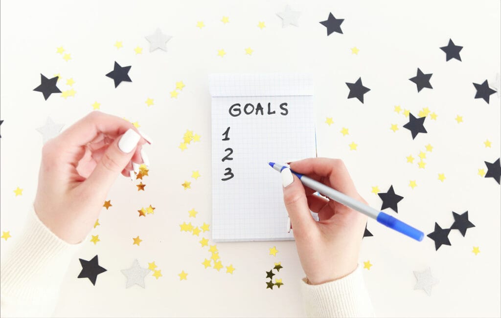 brainstorming goals for the year
