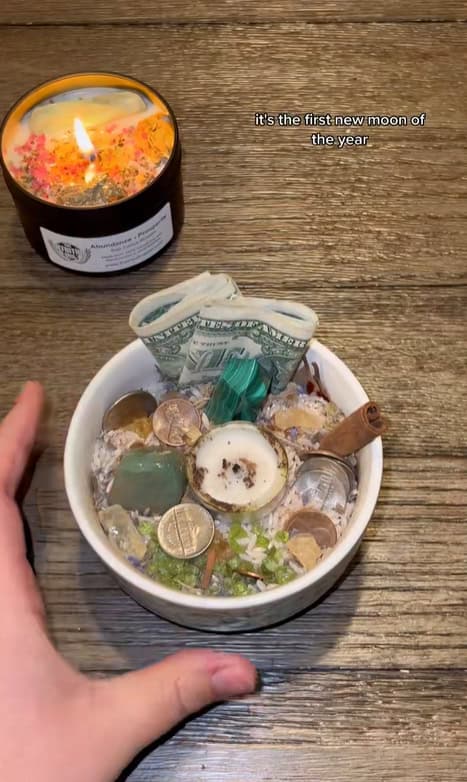 creating a money bowl